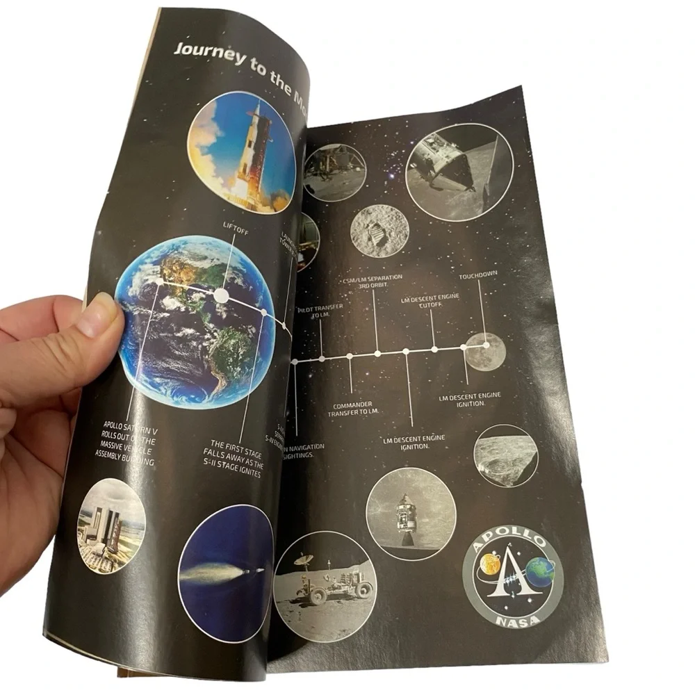 Lego Booklet Nasa Apollo Saturn V Building Instructions 92176